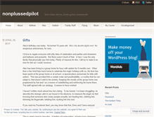 Tablet Screenshot of nonplussedpilot.com